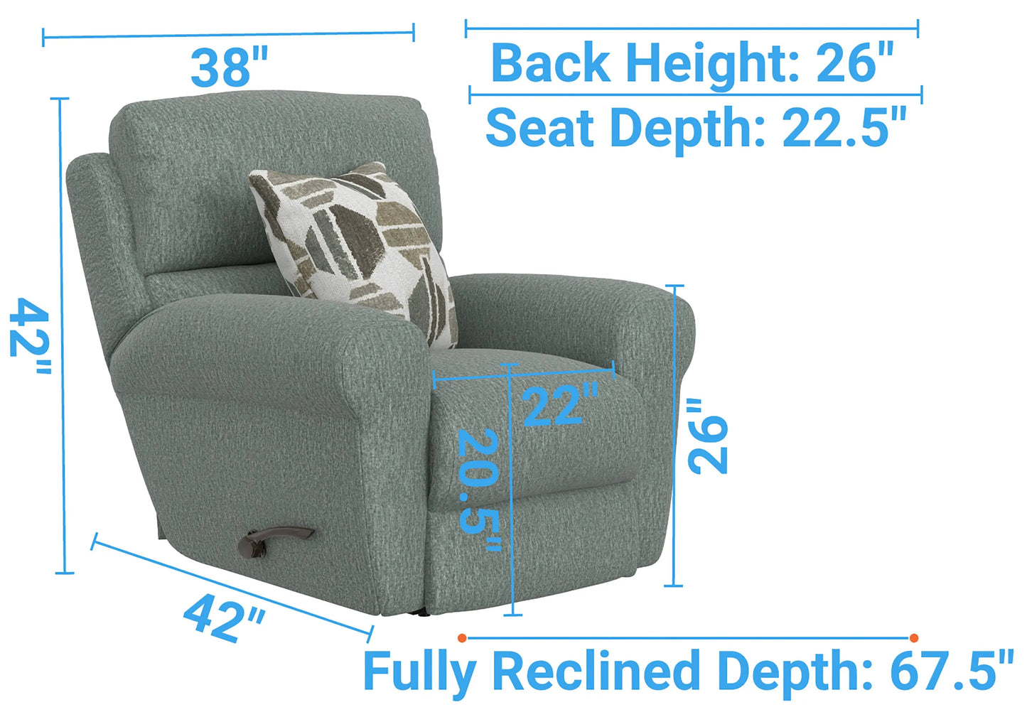 Catnapper® Kellen Recliner Catnapper