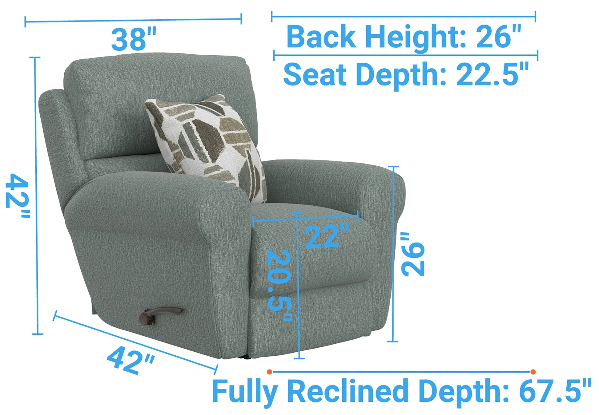 Catnapper® Kellen Recliner Catnapper