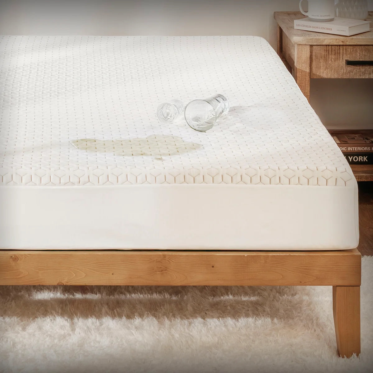 Copper Mattress Protector by Sleeptone Sleeptone