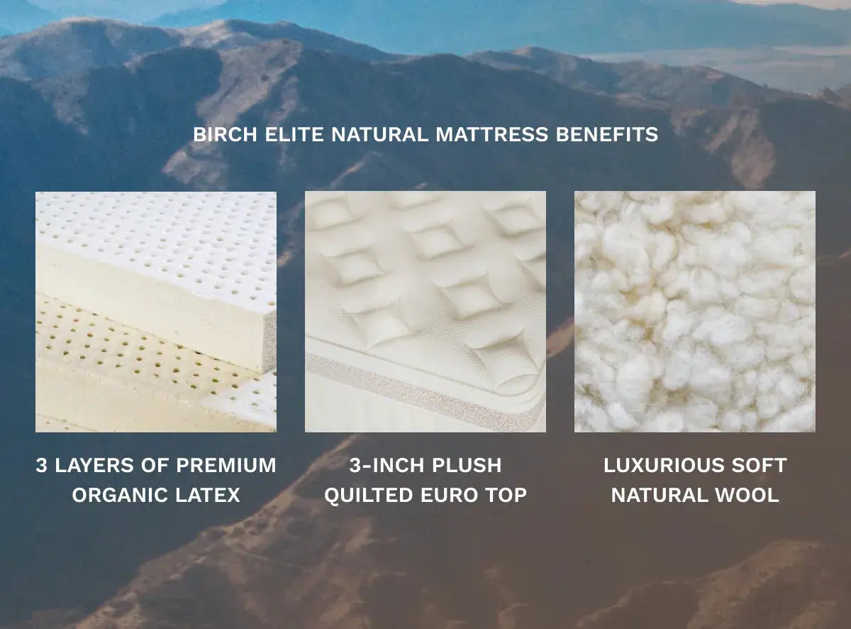 Birch Elite Natural Mattress Birch