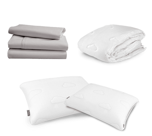 Luxury Sleep Bundle(Pillows + Sheets + Protector)