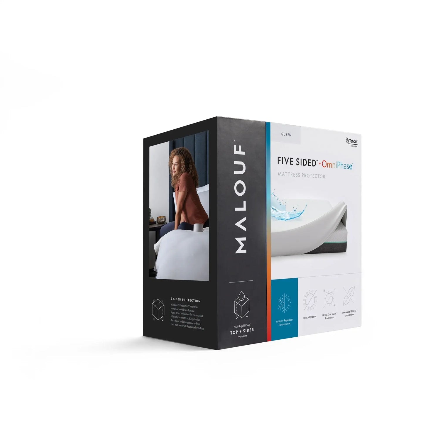 Five Sided™ Omniphase™ Mattress Protector Malouf