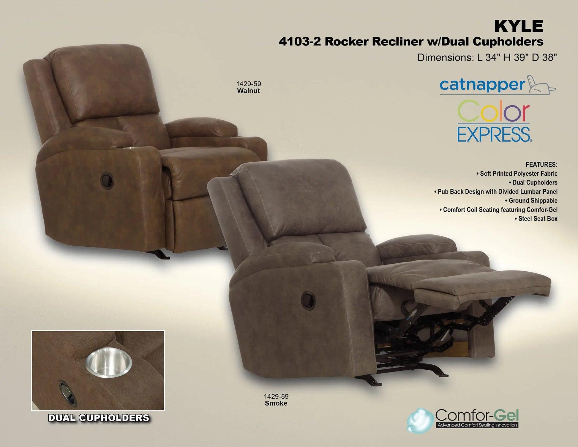 Catnapper® Kyle Recliner Catnapper