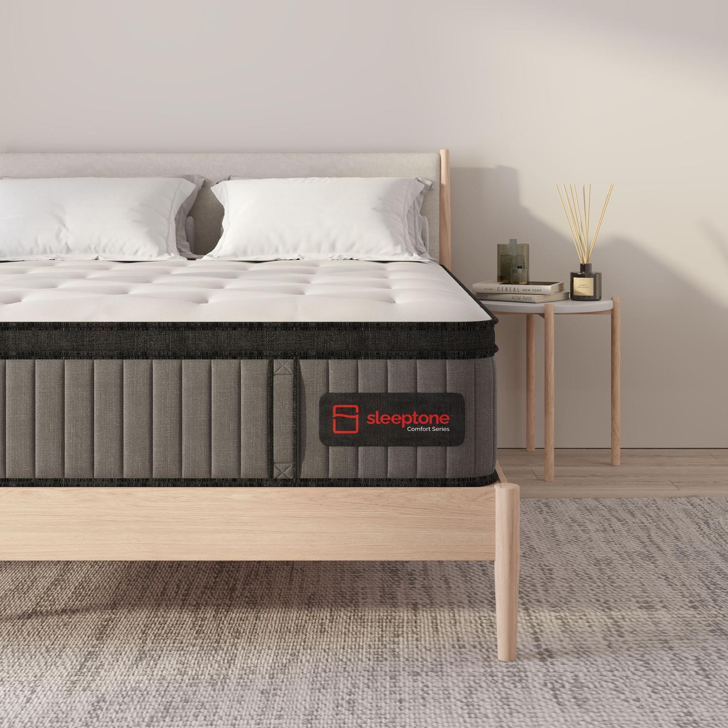 Sleeptone Comfort Series 12" Hybrid Mattress Sleeptone