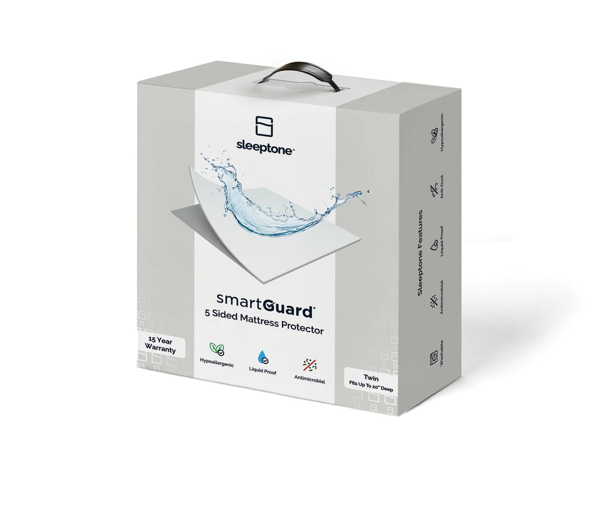 SmartGuard® Mattress Protector by Sleeptone Sleeptone