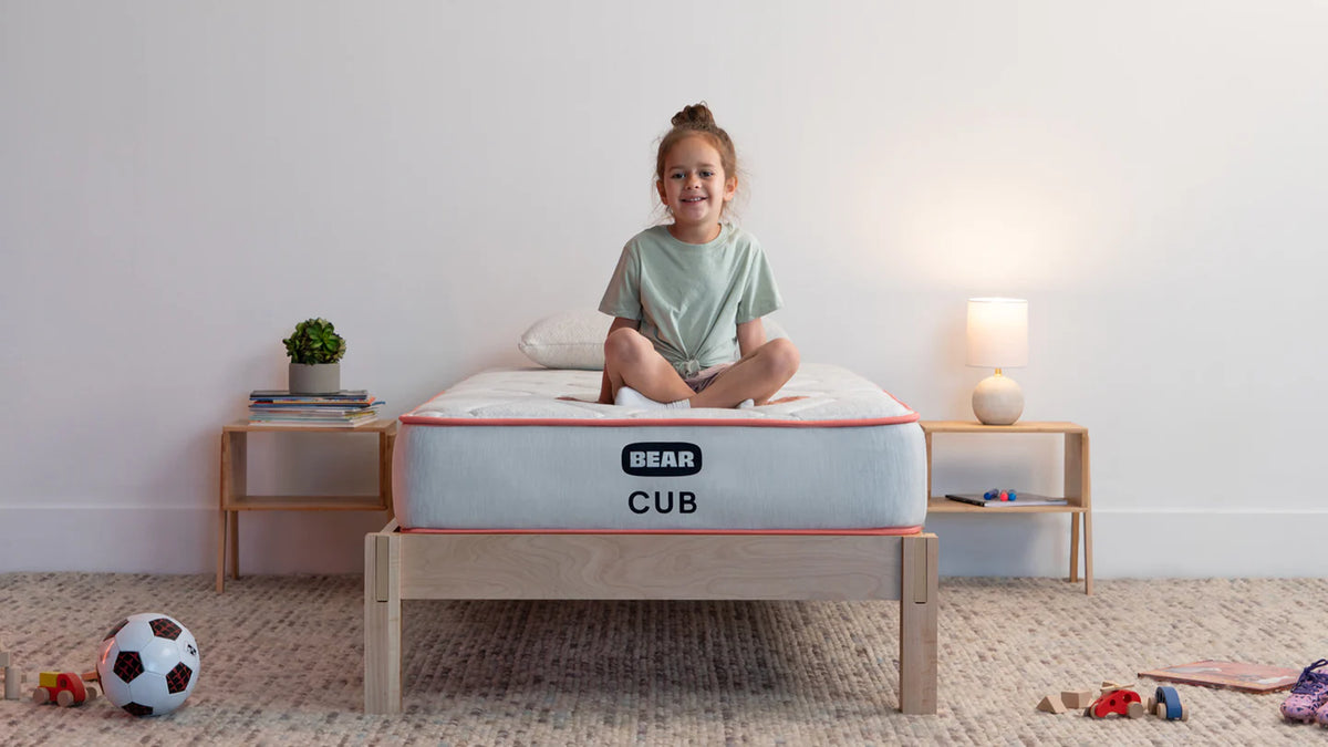 Bear Cub Kids Hybrid Mattress Bear